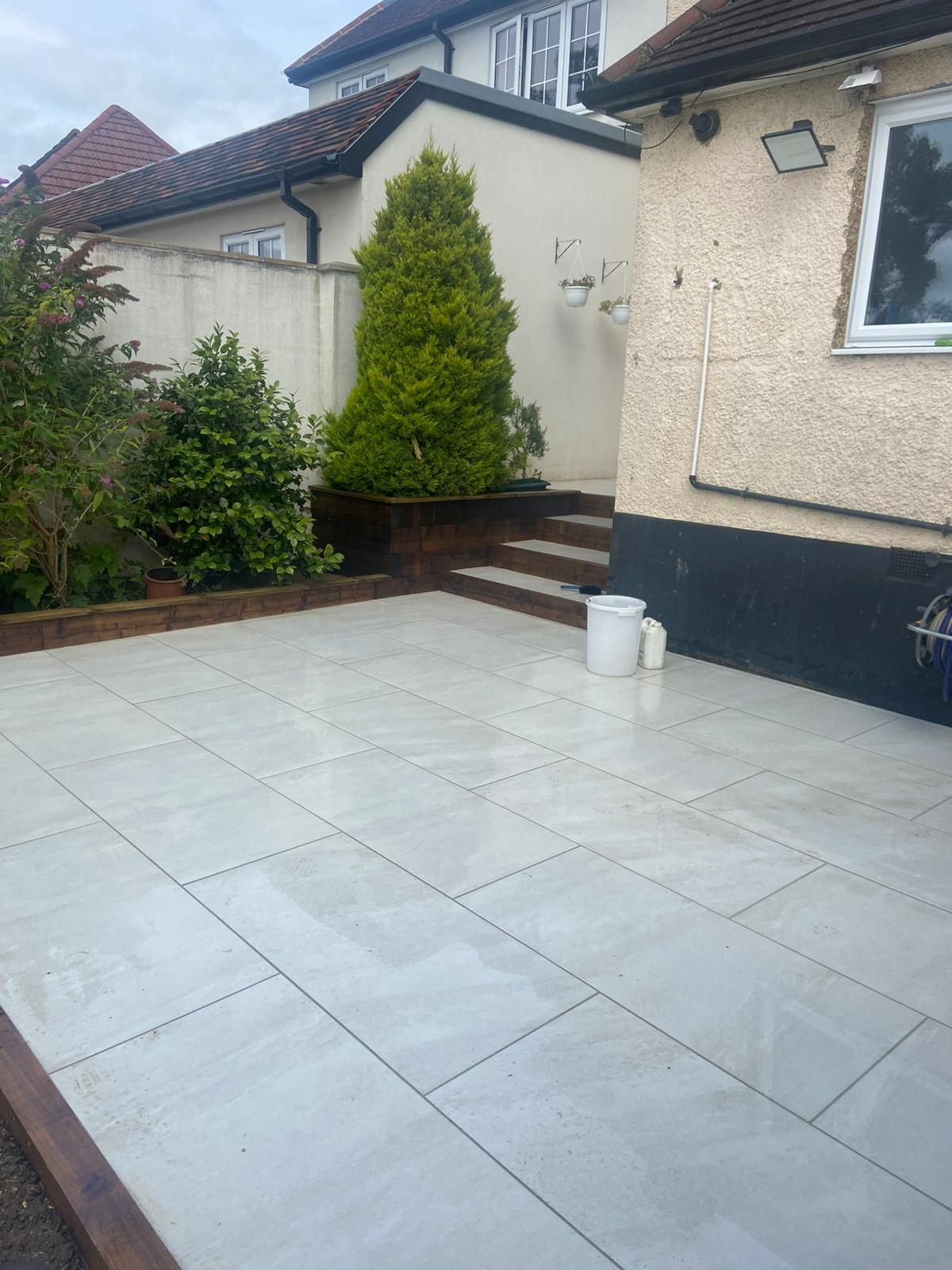 Professional patio installation